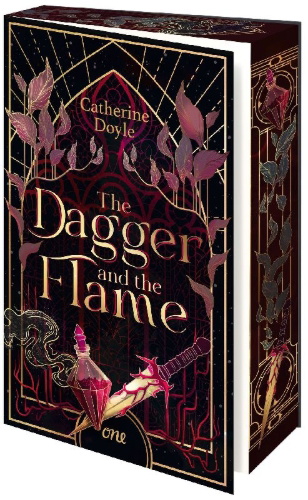 Buchcover und Innenansicht für das Buch: The Dagger and the Flame