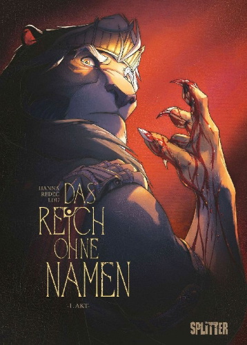 Buchcover und Innenansicht für das Buch: Le royaume sans nom 1