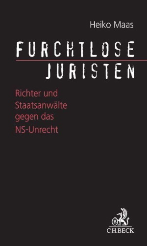 Buchcover und Innenansicht für das Buch: Furchtlose Juristen
