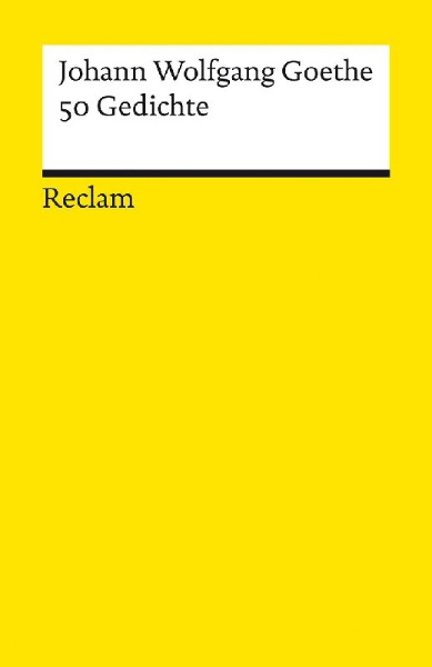 Buchcover und Innenansicht für das Buch: 50 Gedichte