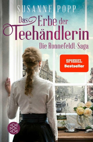 Buchcover und Innenansicht für das Buch: Das Erbe der Teehändlerin
