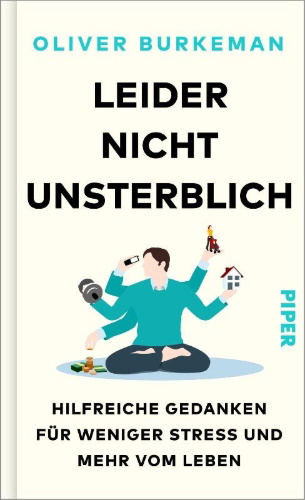 Buchcover und Innenansicht für das Buch: Leider nicht unsterblich