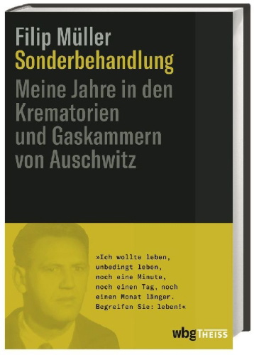 Buchcover und Innenansicht für das Buch: Sonderbehandlung