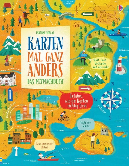 Buchcover und Innenansicht für das Buch: Karten mal ganz anders