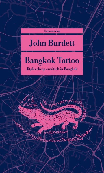 Buchcover und Innenansicht für das Buch: Bangkok Tattoo