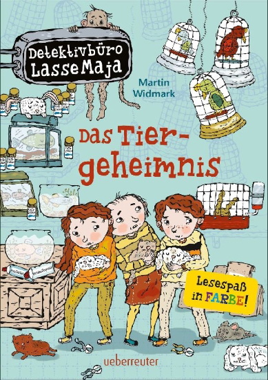 Buchcover und Innenansicht für das Buch: LasseMajas Detektivbyrå. Zoomysteriet