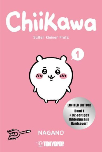 Buchcover und Innenansicht für das Buch: Chiikawa - Süßer kleiner Fratz 01 - Limited Edition