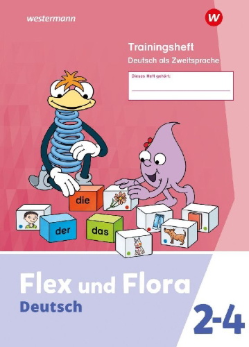 Buchcover und Innenansicht für das Buch: Flex und Flora - Ausgabe 2021