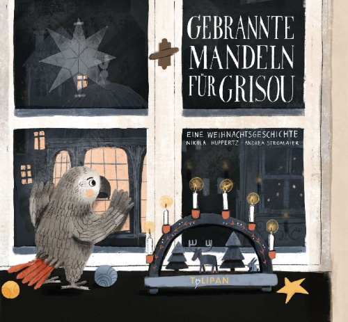 Buchcover und Innenansicht für das Buch: Gebrannte Mandeln für Grisou
