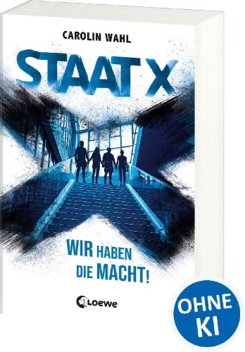Buchcover und Innenansicht für das Buch: Wir haben die Macht
