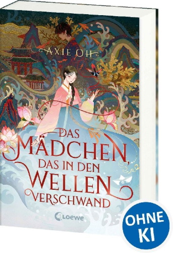 Buchcover und Innenansicht für das Buch: The Girl Who Fell Beneath The Sea