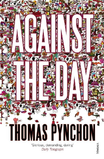 Buchcover und Innenansicht für das Buch: Against the Day