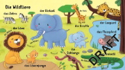Buchcover und Innenansicht für das Buch: Deine Welt Wort für Wort: Tiere