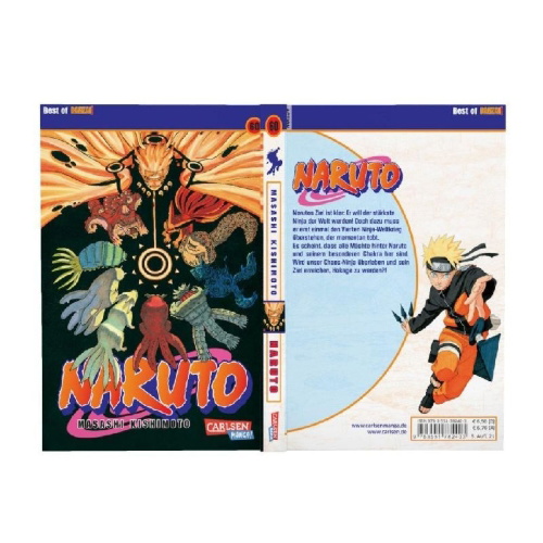 Buchcover und Innenansicht für das Buch: Naruto