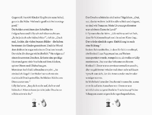 Buchcover und Innenansicht für das Buch: Lillys magische Schuhe, Band 2: Die verbotenen Stiefel