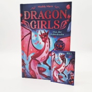 Buchcover und Innenansicht für das Buch: Dragon Girls - Mei, der Rubindrache