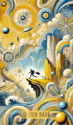Buchcover und Innenansicht für das Buch: Soulmirror Tarot - 78 Karten mit Buch - (Soul Path, sensitive Tarotkarten)