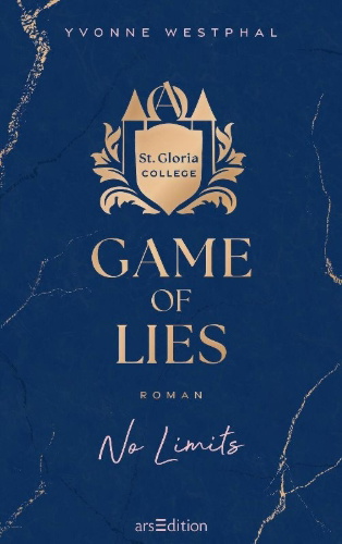 Buchcover und Innenansicht für das Buch: Game of Lies - No Limits (St. Gloria College 2)