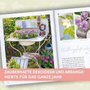 Buchcover und Innenansicht für das Buch: Mein nostalgischer Landgarten