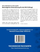 Buchcover und Innenansicht für das Buch: Technische Fachwirte - Gesetzessammlung