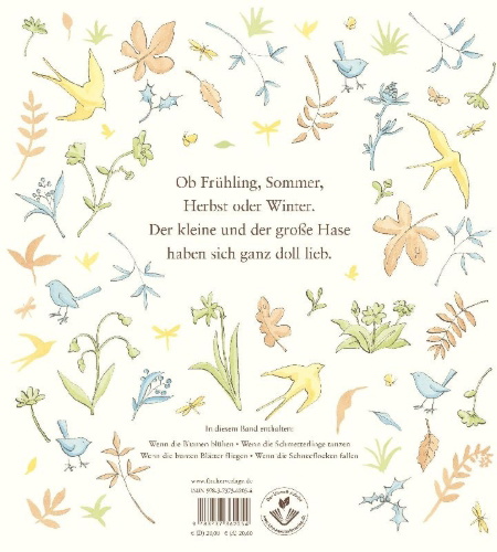 Buchcover und Innenansicht für das Buch: Guess How Much I Love You All Year Round