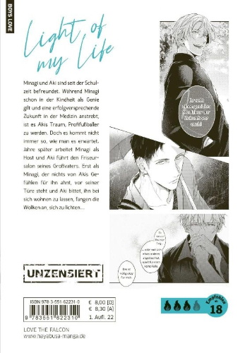 Buchcover und Innenansicht für das Buch: RAITO OBU MAI RAIFU