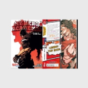 Buchcover und Innenansicht für das Buch: Boku no Hero Academia