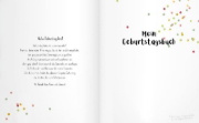 Buchcover und Innenansicht für das Buch: Hipp, hipp, hurra! MEIN GEBURTSTAGSBUCH