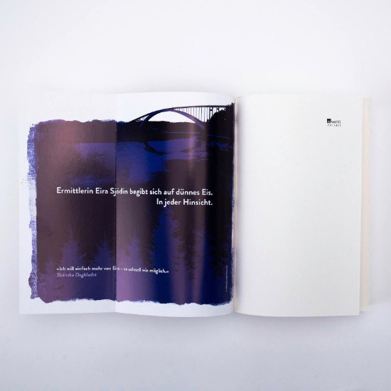 Buchcover und Innenansicht für das Buch: Djuphamn