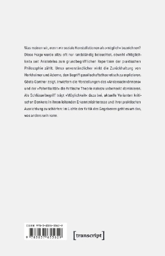 Buchcover und Innenansicht für das Buch: Möglichkeit