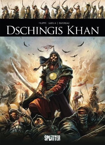 Buchcover und Innenansicht für das Buch: Ils ont fait l'histoire: Gengis Khan