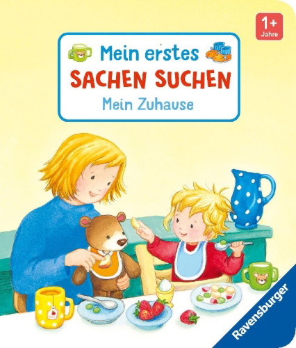 Buchcover und Innenansicht für das Buch: Mein erstes Sachen suchen: Mein Zuhause