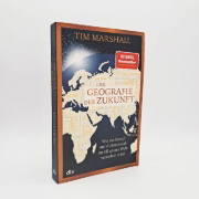 Buchcover und Innenansicht für das Buch: Die Geografie der Zukunft