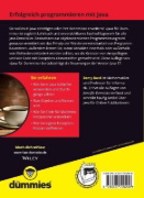 Buchcover und Innenansicht für das Buch: Java für Dummies