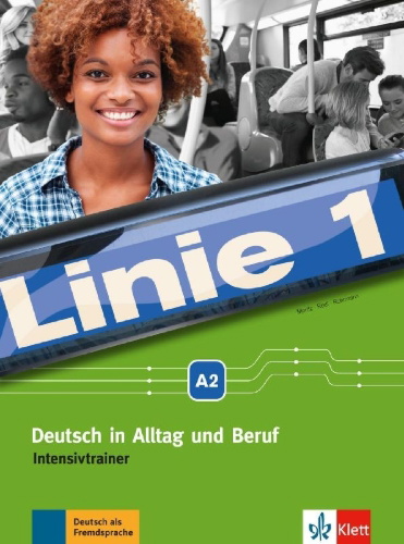 Buchcover und Innenansicht für das Buch: Linie 1 A2. Intensivtrainer