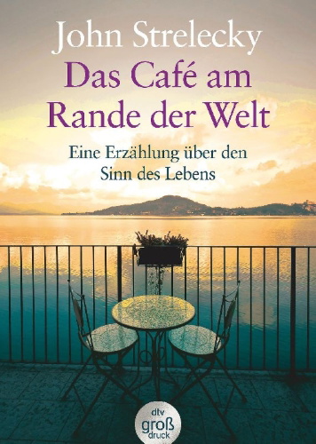 Buchcover und Innenansicht für das Buch: The Why Are You Here Cafe