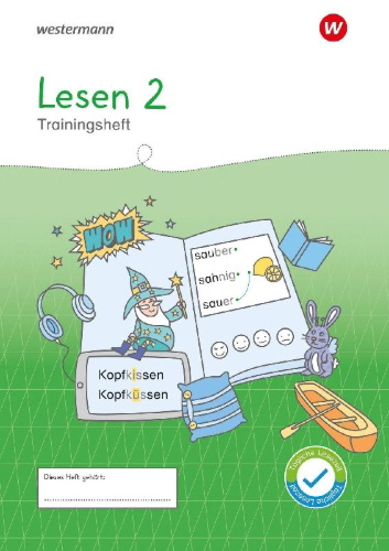 Buchcover und Innenansicht für das Buch: Westermann Unterrichtsmaterialien Grundschule. Lesen Heft 2