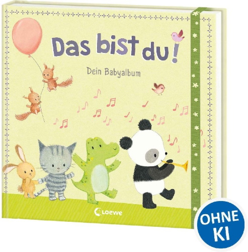 Buchcover und Innenansicht für das Buch: Welcome Baby - record book