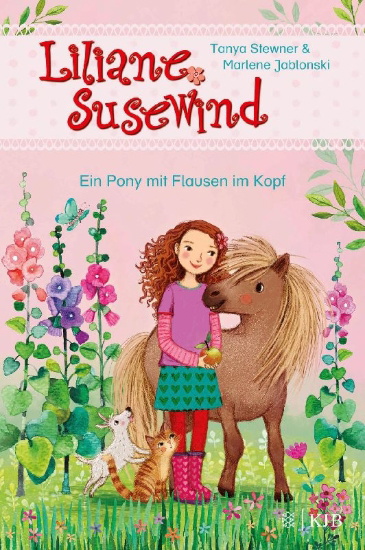 Buchcover und Innenansicht für das Buch: Liliane Susewind - Ein Pony mit Flausen im Kopf