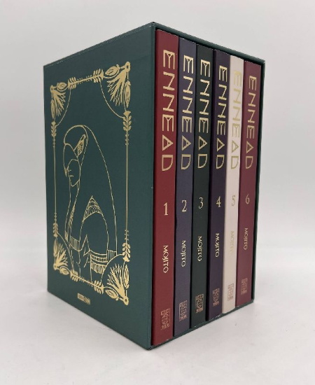 Buchcover und Innenansicht für das Buch: Ennead Schuber (Band 1 bis 6)