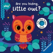 Buchcover und Innenansicht für das Buch: Play+ Are you hiding, little owl?