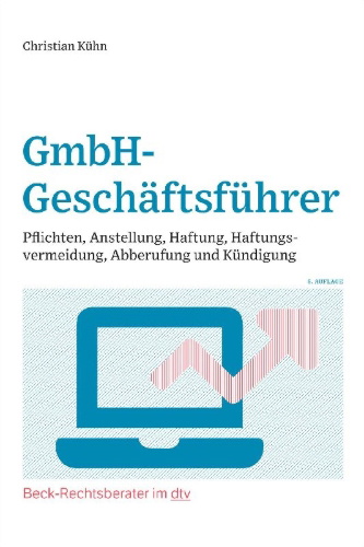 Buchcover und Innenansicht für das Buch: GmbH-Geschäftsführer