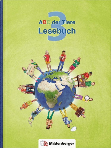 Buchcover und Innenansicht für das Buch: ABC der Tiere 3 - Lesebuch. Neubearbeitung