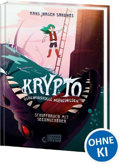 Buchcover und Innenansicht für das Buch: Krypto - Havgapet
