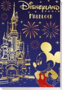 Buchcover und Innenansicht für das Buch: Disney: Disneyland Paris Colouring Book