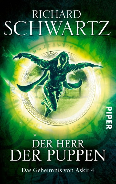 Buchcover und Innenansicht für das Buch: Der Herr der Puppen