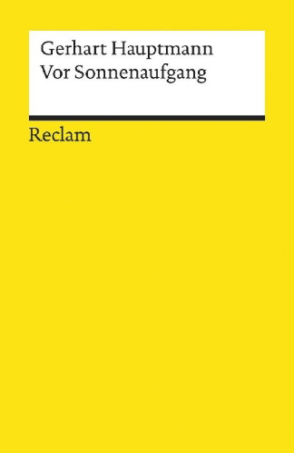 Buchcover und Innenansicht für das Buch: Vor Sonnenaufgang