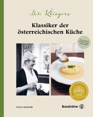 Buchcover und Innenansicht für das Buch: Hedi Klingers Klassiker der österreichischen Küche