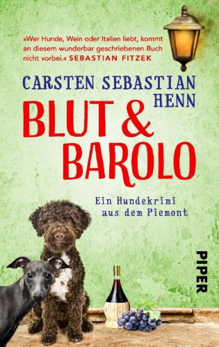 Buchcover und Innenansicht für das Buch: Blut & Barolo