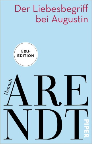 Buchcover und Innenansicht für das Buch: Der Liebesbegriff bei Augustin